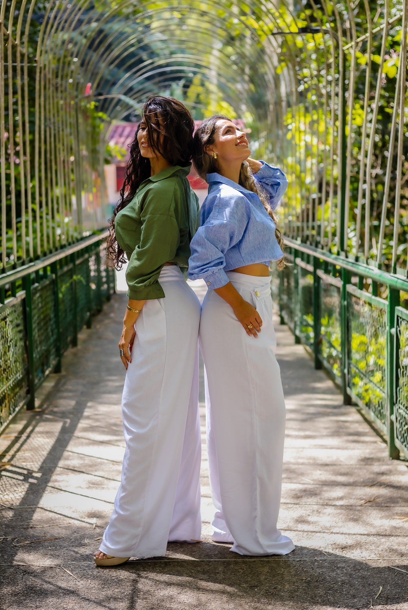 PANTALON SAILOR PRETINA CRUZADA