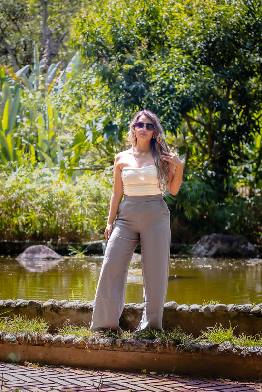 PANTALON PALAZO TIRO ALTO