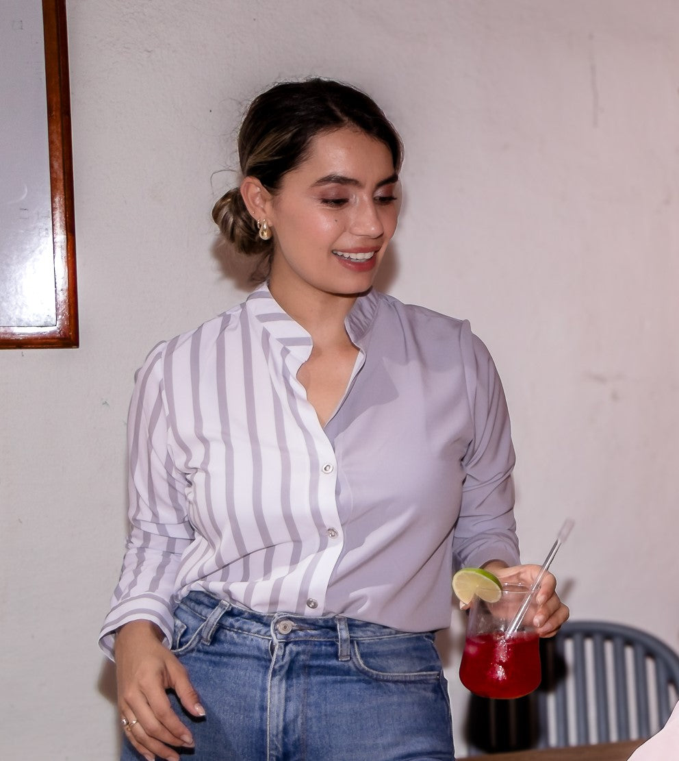 CAMISA MANGA LARGA CUELLO NERU
